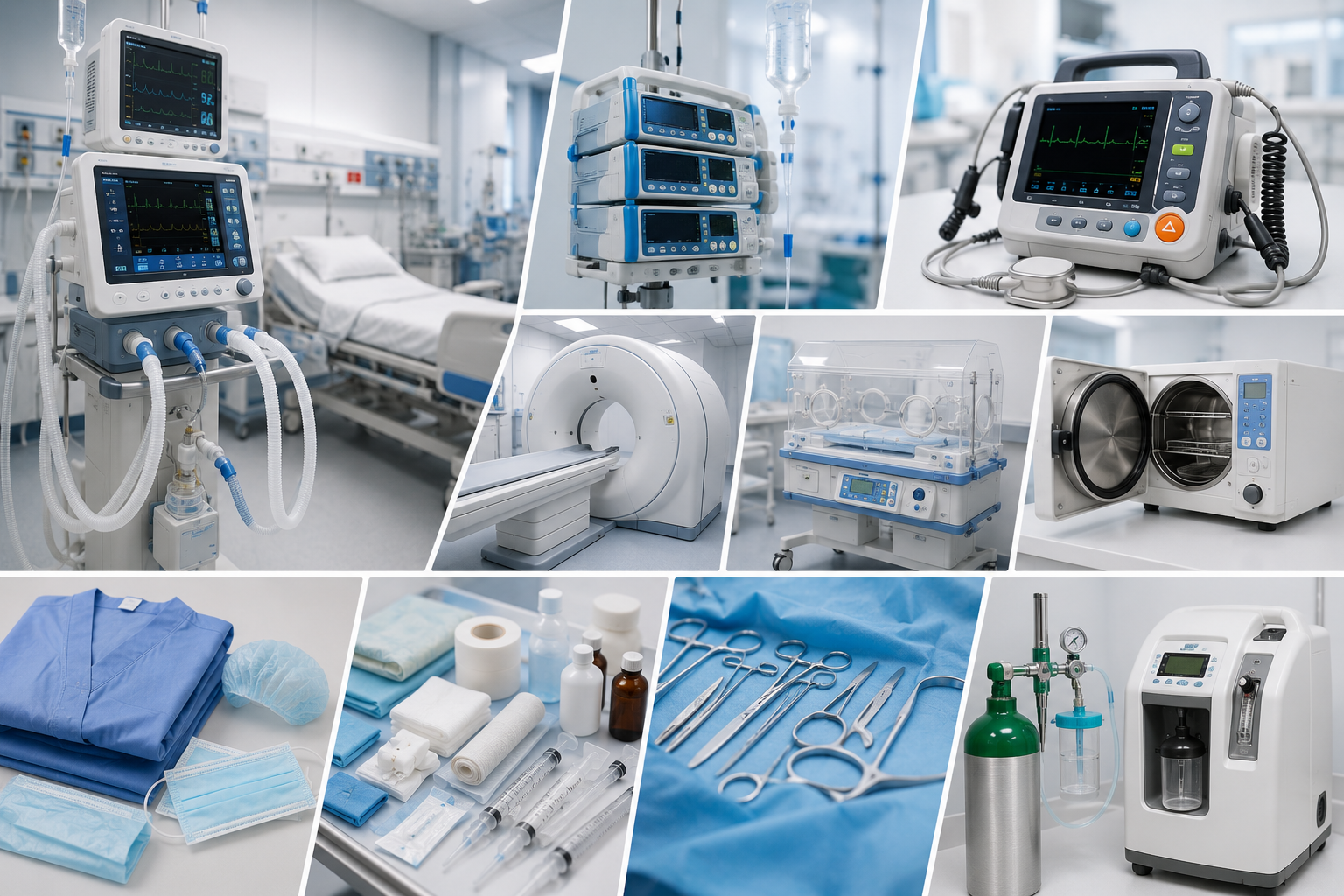 Comercialización de Equipos Biomédicos, Dispositivos Médicos e Insumos Hospitalarios